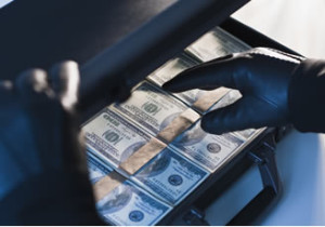portafolio-dinero-lavado-criminal-dolares-robo-guantes-ladron