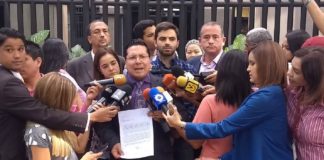 Diputados entregaron en OEA acuerdo en rechazo a persecución contra Freddy Guevara