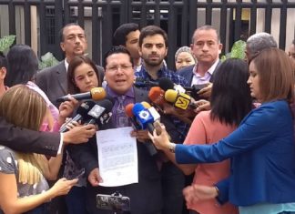 Diputados entregaron en OEA acuerdo en rechazo a persecución contra Freddy Guevara