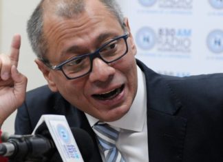 Fiscalía de Ecuador acusará a vicepresidente detenido por caso Odebrecht