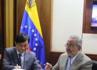 Pdvsa firmó acuerdo con empresa china para construcción de gasoducto