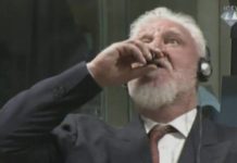 Criminal de guerra bosniocroata muere tras ingerir veneno en un tribunal de La Haya