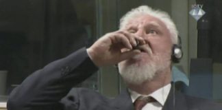 Criminal de guerra bosniocroata muere tras ingerir veneno en un tribunal de La Haya