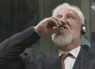 Criminal de guerra bosniocroata muere tras ingerir veneno en un tribunal de La Haya