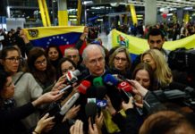 Ledezma anunció desde Madrid que recorrerá el mundo para denunciar dictadura de Maduro