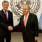 Macri pide a la ONU garantizar asistencia humanitaria a Venezuela