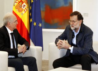 Ledezma pidió a Rajoy encabezar búsqueda de apertura de un canal humanitario