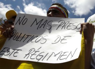 Familiares exigieron respeto al debido proceso para los 353 presos políticos en Venezuela