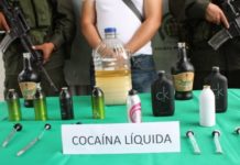 Decomisan en Honduras 1.300 kilos de cocaína líquida en buque venezolano