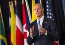 Gobernador de Florida busca con exiliados prohibición de negocios con el régimen bolivariano