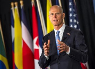 Gobernador de Florida busca con exiliados prohibición de negocios con el régimen bolivariano