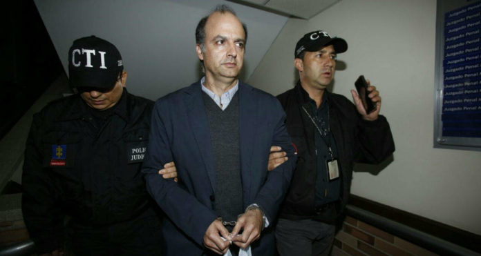 El exviceministro colombiano de transporte Gabriel Garcia Morales