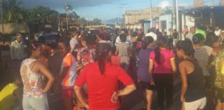 Protestas de calle por el hambre desatada en Tucupita