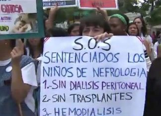 Peligra vida de quince mil venezolanos dependientes de diálisis por falta de insumos