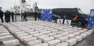 Los decomisos de cocaína se duplicaron el año pasado en España