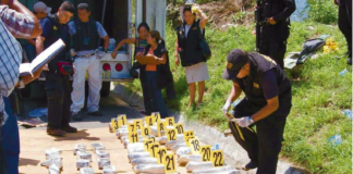 Guatemala incautó 13,6 toneladas de cocaína en 2017