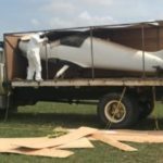 Incautaron camión de placas venezolanas que transportaba avioneta del narcotráfico en Colombia