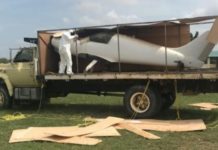Incautaron camión de placas venezolanas que transportaba avioneta del narcotráfico en Colombia