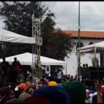 En procesión de la Divina Pastora feligresía obligó a funcionarios de la GNB a bajar de tarima