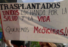 Treinta trasplantados están graves por falta de fármacos del Ivss
