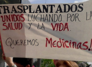Treinta trasplantados están graves por falta de fármacos del Ivss