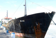El Buque Kaluba efectuó ocho operaciones de tráfico de drogas en 2017