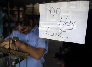 El desmoronamiento del sistema eléctrico en Venezuela