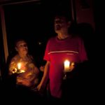 Protestas la noche del 13 de enero cerca de Miraflores por apagones