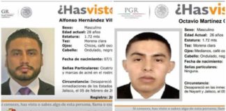 Dos agentes de inteligencia se encuentran desaparecidos en México