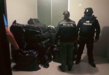 Fiscalía de Ecuador decomisó una tonelada de clorhidrato de cocaína en Manabí