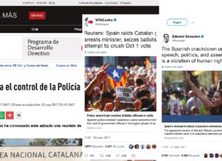 España: Los ‘bots’ contaminaron la ilegal consulta independentista catalana del 1 de octubre con un millón de tuits
