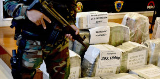 UE: Cerca del 80 % de las drogas que salen de Perú va a Europa