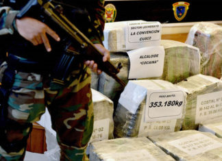UE: Cerca del 80 % de las drogas que salen de Perú va a Europa
