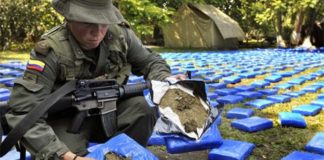 Venezuela incauta tonelada de clorhidrato de cocaína en frontera con Colombia