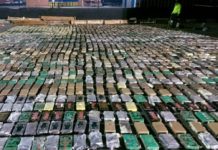 Ecuador destruirá hasta octubre cerca de doce toneladas de droga