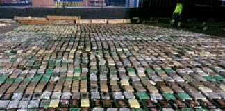 Ecuador destruirá hasta octubre cerca de doce toneladas de droga