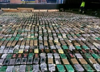 Ecuador destruirá hasta octubre cerca de doce toneladas de droga