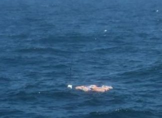 La Marina de Guerra de Perú encontró más de 350 kilos de marihuana en el mar