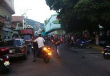 12 heridos en San Cristóbal durante protesta y cinco en San Antonio por explosión de granada