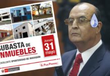 Subastarán en Perú el búnker de Montesinos y casa de número dos de Sendero