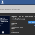 Libro «Impacto de la Corrupción en los Derechos Humanos» publicado online gratis por la Universidad Nacional Autónoma de México