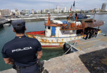 Hallan 721 paquetes de droga en barco fondeado en Panamá con destino a España