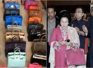 Las 457 carteras de Hermes de la ex primera dama de Malasia o de cómo gastan los cleptócratas el dinero