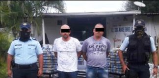 Privados de libertad dos hombres y les incautaron 207 kilos de cocaína