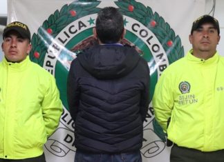 Detenido en Colombia Leonardo Díaz Paruta, jefe de seguridad de Diego Salazar