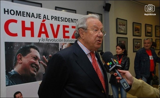 Raúl-Modoro-fue-uno-de-los-embajadores-mas-cercanos- a-Hugo-Chávez