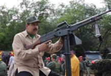 Maduro aprobó 7 millones de euros para fabricación de una metralleta