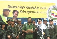 Márquez y Santrich anuncian «la continuación de la lucha guerrillera»