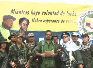 Márquez y Santrich anuncian «la continuación de la lucha guerrillera»