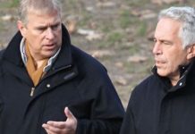 El príncipe Andrés, «perplejo» ante los llamados a cooperar en el caso Jeffrey Epstein El principe Andrés y Jeffrey Epstein